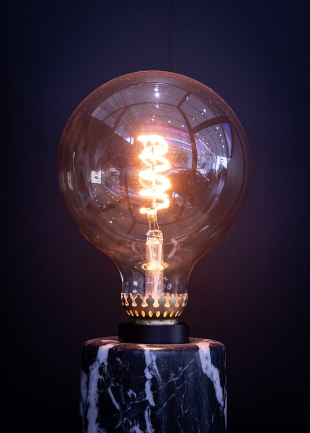 lit bulb